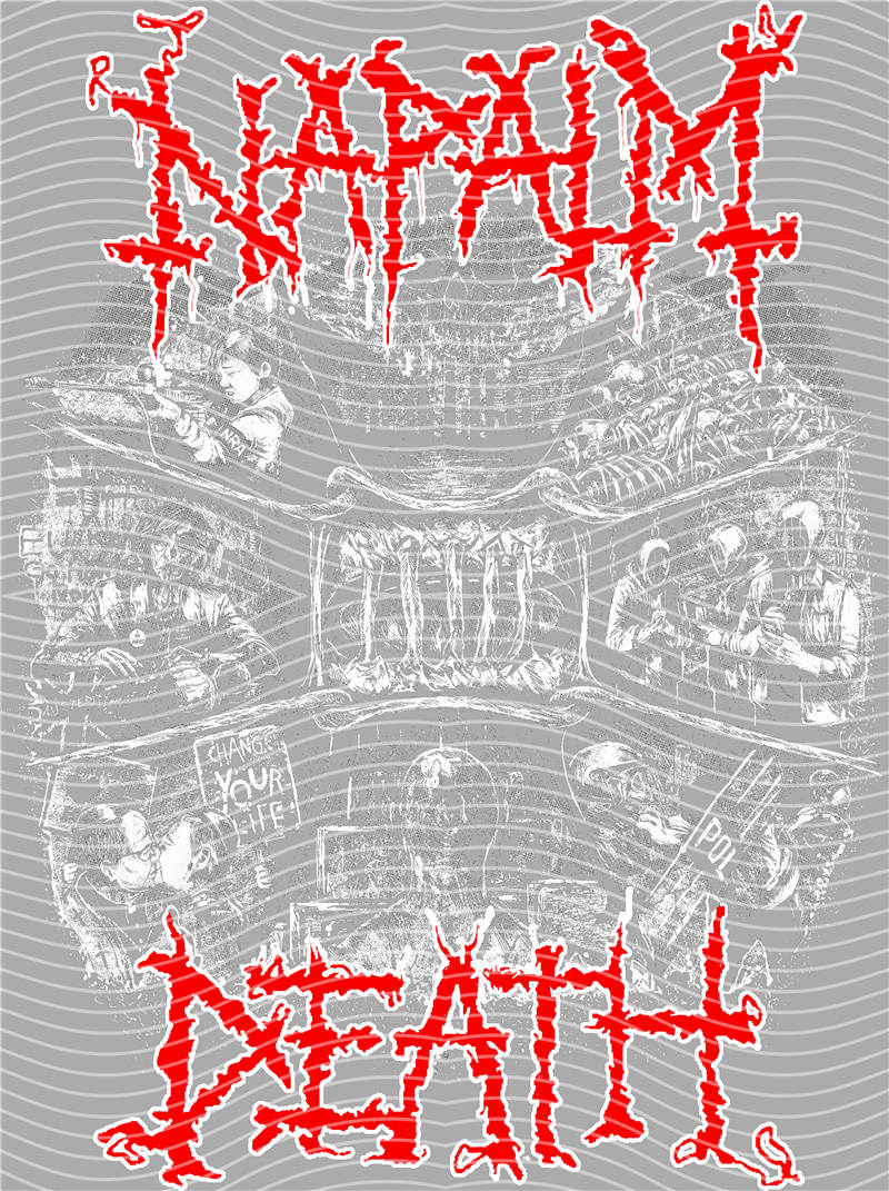 Metal band half-tone-MB 162